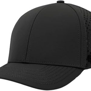 ANKOR 6-Panel Water-Resistant Performance Hat - Comfortable Men’s Athletic Hat for Outdoors, Running, Pool, UPF 50 Protection