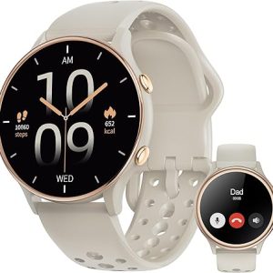 Smart Watches for Women, Fitness Tracker with Heart Rate & SpO2 Monitor, IP67 Waterproof Activity Tracker for Men & Women, Smart Watch for Android Phones and iPhone Compatible (Gray)