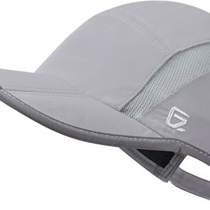 GADIEMKENSD Reflective Folding Outdoor Hat Unstructured Design UPF 50+ Sun Protection Sport Hats for Womens and Mens